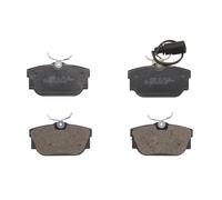 Set di pastiglie freno BRECK 23224 00 702 10, posteriore