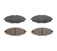 Set di pastiglie freno BRECK 23241 00 702 00, anteriore