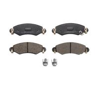 Set di pastiglie freno BRECK 23253 00 702 10, anteriore
