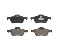 Set di pastiglie freno BRECK 23281 00 701 00, fronte