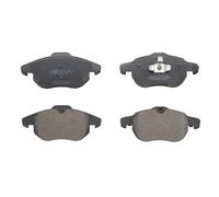 Set di pastiglie freno BRECK 23402 00 701 00, anteriore