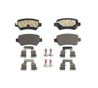 Set di pastiglie freno BRECK 23417 00 704 10, posteriore