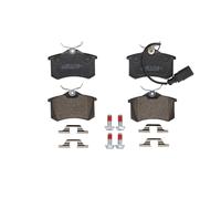 Set di pastiglie freno BRECK 23554 10 704 10, posteriore