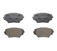 Set di pastiglie freno BRECK 23585 00 701 00, anteriore