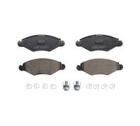 Set di pastiglie freno BRECK 23597 00 702 10, anteriore