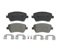 Set di pastiglie freno BRECK 23973 00 702 00, anteriore