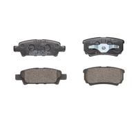 Set di pastiglie freno BRECK 24014 00 702 10, posteriore