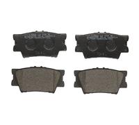 Set di pastiglie freno BRECK 24338 00 704 00, posteriore