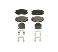 Set di pastiglie freno BRECK 24415 00 701 10, anteriore