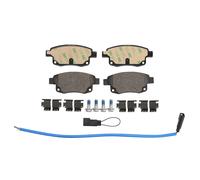 Set di pastiglie freno BRECK 24486 00 702 10, posteriore