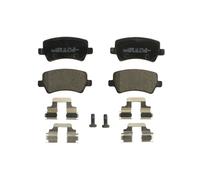 Set di pastiglie freno BRECK 24496 00 702 00, posteriore