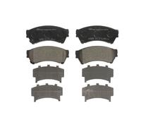 Set di pastiglie freno BRECK 24582 00 701 10, anteriore