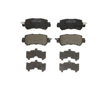 Set di pastiglie freno BRECK 25540 00 702 00, posteriore