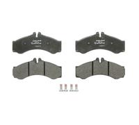 Set di pastiglie freno DELPHI LP1046, anteriore, posteriore