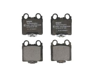 Set di pastiglie freno DELPHI LP1510, posteriore