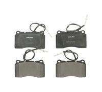 Set di pastiglie freno DELPHI LP1516, anteriore