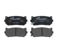 Set di pastiglie freno DELPHI LP1528, posteriore