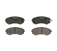Set di pastiglie freno DELPHI LP1544, anteriore