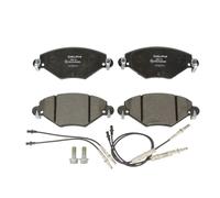 Set di pastiglie freno DELPHI LP1654, anteriore