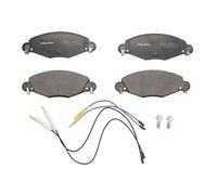 Set di pastiglie freno DELPHI LP1655, anteriore