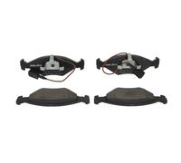 Set di pastiglie freno DELPHI LP1855, anteriore