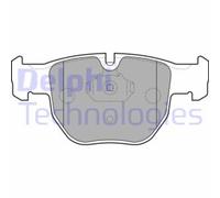 DELPHI LP1863 Kit pastiglie freno, Freno a disco per LAND ROVER