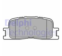Set di pastiglie freno DELPHI LP2703, posteriore
