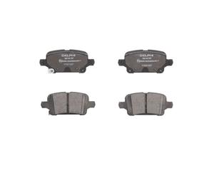 Set di pastiglie freno DELPHI LP3218, posteriore