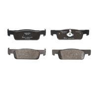 Set di pastiglie freno DELPHI LP3387, anteriore
