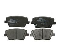 Set di pastiglie freno DELPHI LP3404, posteriore