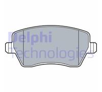 Set di pastiglie freno DELPHI LP3551, anteriore