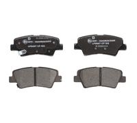 Set di pastiglie freno DELPHI LP3587, posteriore