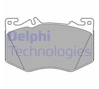 Set di pastiglie freno DELPHI LP3620, anteriore