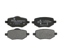 Set di pastiglie freno DELPHI LP3640, posteriore