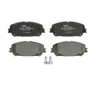 Set di pastiglie freno DELPHI LP3734, anteriore