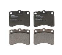 Set di pastiglie freno DELPHI LP578, anteriore
