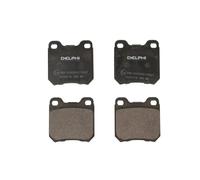 Set di pastiglie freno DELPHI LP590, posteriore