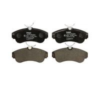 Set di pastiglie freno DELPHI LP616, anteriore