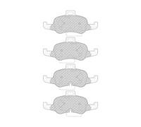 Set di pastiglie freno FERODO FDB4996, anteriore