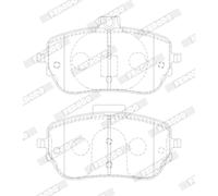 FERODO FDB5180 Kit pastiglie freni
