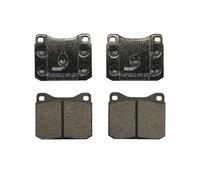 Set di pastiglie freno FERODO FVR129, anteriore, posteriore