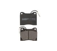 Set di pastiglie freno SBP 07-AG006