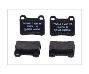 Set di pastiglie freno TEXTAR 2068703, posteriore