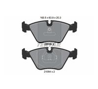 Set di pastiglie freno TEXTAR 2096801, anteriore