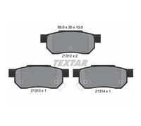 Set di pastiglie freno TEXTAR 2131201, posteriore