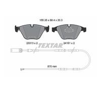 Textar Set pastiglie freno 2331307 anteriore per BMW