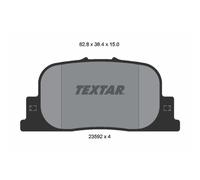 Set di pastiglie freno TEXTAR 2359201, posteriore