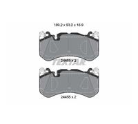 TEXTAR 2445505 Kit pastiglie freni