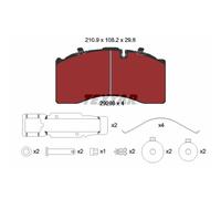 Set di pastiglie freno TEXTAR 2926901