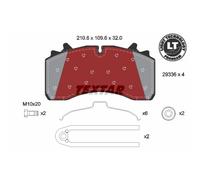 Pastiglie freno 2933601 TEXTAR per FIAT HYUNDAI TOYOTA OPEL RENAULT BMW DAIHATSU